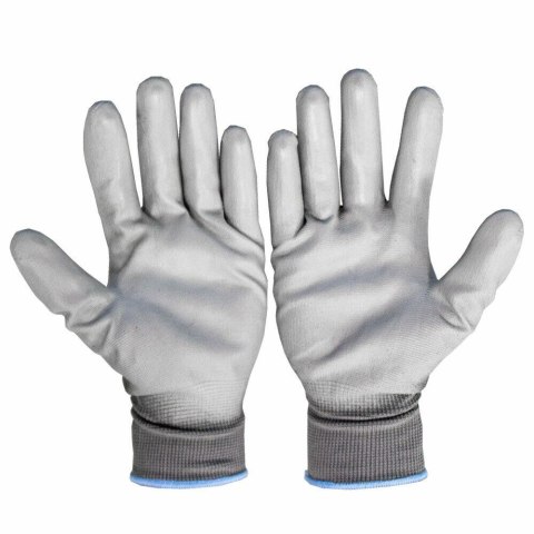 RĘKAWICZKI RĘKAWICE POWŁOKA PU ROBOCZE S-XXL 10 PAR RĘKAWICZKI RĘKAWICE POWŁOKA PU ROBOCZE S-XXL 10 PAR