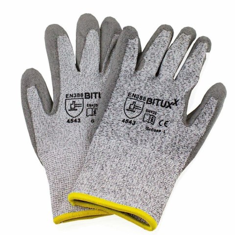 RĘKAWICZKI RĘKAWICE POWŁOKA PU ROBOCZE S-XXL 5 PAR RĘKAWICZKI RĘKAWICE POWŁOKA PU ROBOCZE S-XXL 5 PAR