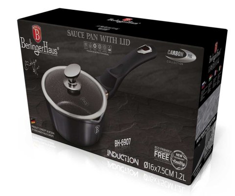 RONDELEK GRANITOWY 16cm BERLINGERHAUS BH-6907 CARBON PRO RONDELEK GRANITOWY 16cm BERLINGERHAUS BH-6907 CARBON PRO