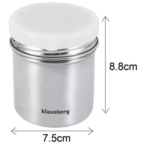 SHAKER DO CUKRU CYNAMONU KAKAO KLAUSBERG KB-7645 SHAKER DO CUKRU CYNAMONU KAKAO KLAUSBERG KB-7645