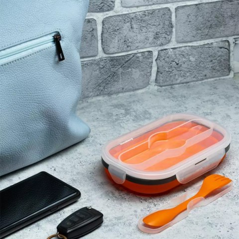 SILIKONOWY SKŁADANY LUNCH BOX KLAUSBERG KB-7022 SILIKONOWY SKŁADANY LUNCH BOX KLAUSBERG KB-7022
