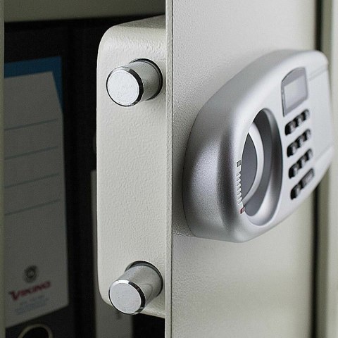 Sejf elektroniczny jasny szary Sejf elektroniczny jasny szary