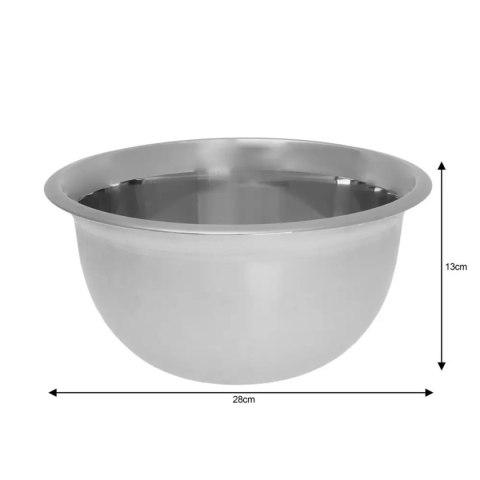 STALOWA MISKA KUCHENNA 28cm KINGHOFF KH-1489 STALOWA MISKA KUCHENNA 28cm KINGHOFF KH-1489