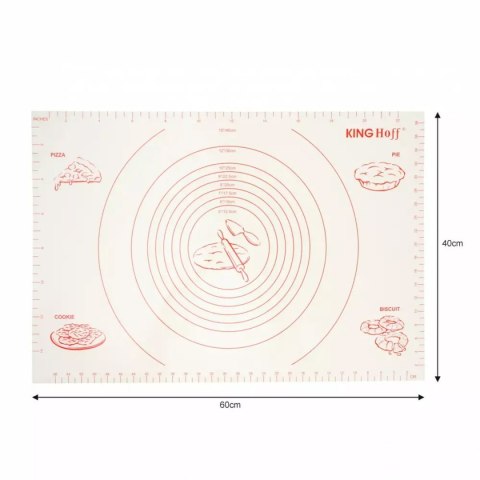 STOLNICA MATA SILIKONOWA 60x40cm KINGHOFF KH-1537 STOLNICA MATA SILIKONOWA 60x40cm KINGHOFF KH-1537