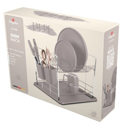 SUSZARKA DO NACZYŃ Z OCIEKACZEM BERLINGER HAUS BH-8596 TAUPE SUSZARKA DO NACZYŃ Z OCIEKACZEM BERLINGER HAUS BH-8596 TAUPE
