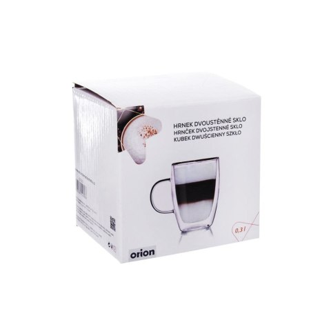 SZKLANKA TERMICZNA 300ML Z PODWÓJNĄ SCIANKĄ DO LATTE SZKLANKA TERMICZNA 300ML Z PODWÓJNĄ SCIANKĄ DO LATTE