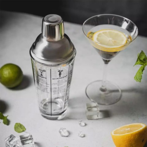 SZKLANY SHAKER BARMAŃSKI 400ml Z PRZEPISAMI KLAUSBERG KB-7647 SZKLANY SHAKER BARMAŃSKI 400ml Z PRZEPISAMI KLAUSBERG KB-7647