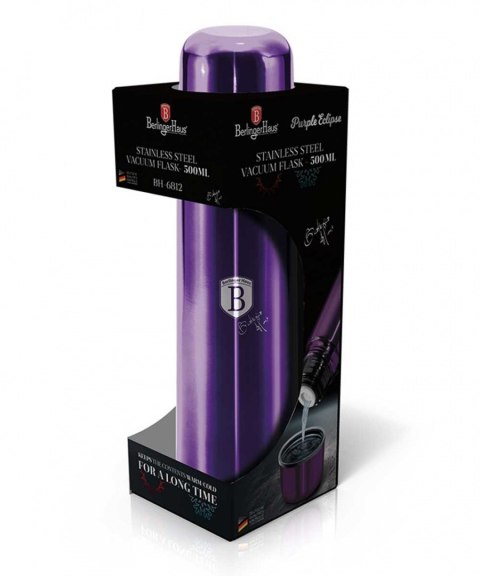 TERMOS STALOWY 0,75L BERLINGER HAUS BH-6813 PURPLE TERMOS STALOWY 0,75L BERLINGER HAUS BH-6813 PURPLE