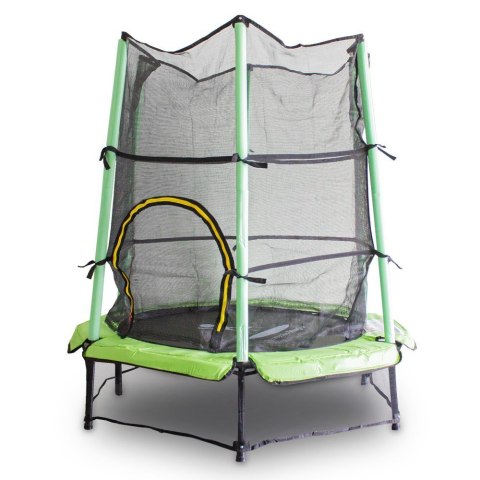 Trampolina dla dzieci 140cm jasnozielona Trampolina dla dzieci 140cm jasnozielona