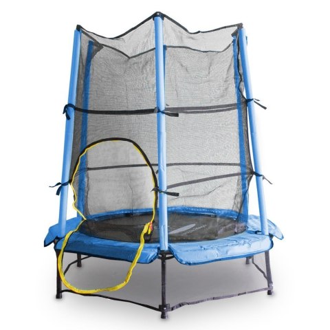 Trampolina dla dzieci 140cm jasnozielona Trampolina dla dzieci 140cm jasnozielona