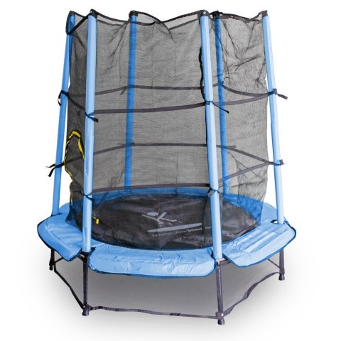 Trampolina dla dzieci 140cm jasnozielona Trampolina dla dzieci 140cm jasnozielona