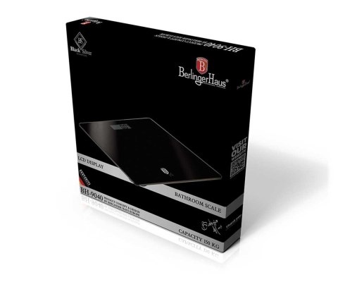 WAGA ŁAZIENKOWA ULTRA SLIM BERLINGERHAUS BH-9040 WAGA ŁAZIENKOWA ULTRA SLIM BERLINGERHAUS BH-9040