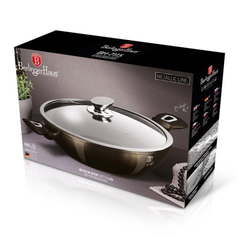 WOK GRANITOWY 30cm BERLINGER HAUS BH-7115 WOK GRANITOWY 30cm BERLINGER HAUS BH-7115