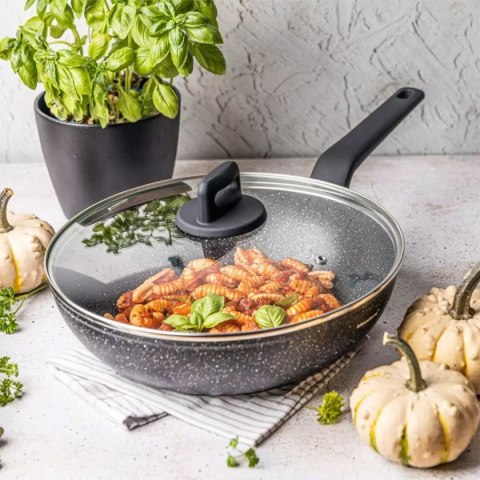 WOK MARMURKOWY Z POKRYWĄ KLAUSBERG 28cm KB-7668 WOK MARMURKOWY Z POKRYWĄ KLAUSBERG 28cm KB-7668