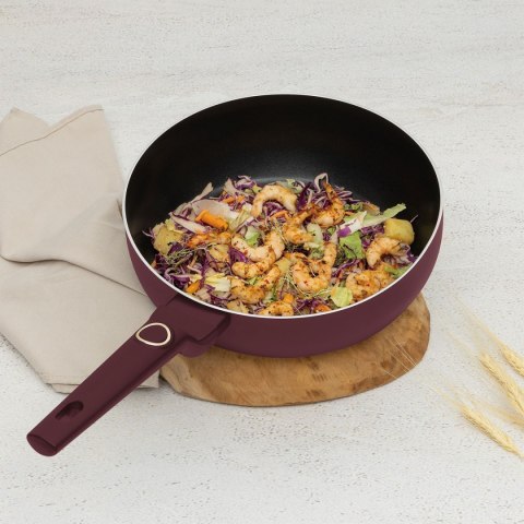 WOK PATELNIA FLIP TYTANOWA 26cm BERLINGER HAUS BH-8029 LEONARDO WOK PATELNIA FLIP TYTANOWA 26cm BERLINGER HAUS BH-8029 LEONARDO
