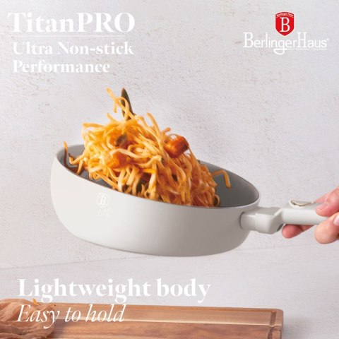 WOK PATELNIA FLIP TYTANOWA 26cm BERLINGER HAUS BH-8059 SAHARA WOK PATELNIA FLIP TYTANOWA 26cm BERLINGER HAUS BH-8059 SAHARA