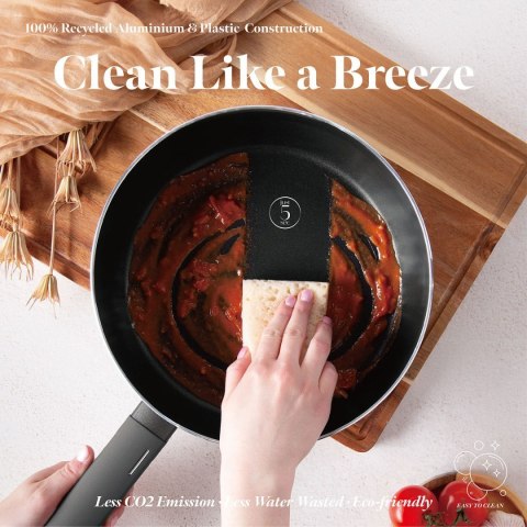 WOK PATELNIA FLIP TYTANOWA 26cm BERLINGER HAUS BH-8119 ANTRACIT WOK PATELNIA FLIP TYTANOWA 26cm BERLINGER HAUS BH-8119 ANTRACIT