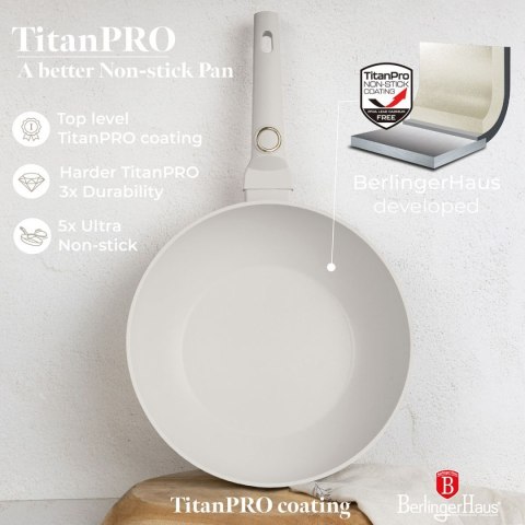 WOK TYTANOWY 28cm BERLINGER HAUS BH-8063 SAHARA WOK TYTANOWY 28cm BERLINGER HAUS BH-8063 SAHARA