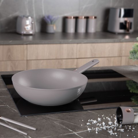 WOK TYTANOWY 28cm BERLINGER HAUS BH-8093 TAUPE WOK TYTANOWY 28cm BERLINGER HAUS BH-8093 TAUPE