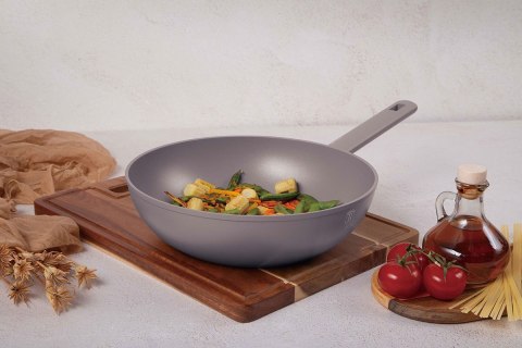 WOK TYTANOWY 28cm BERLINGER HAUS BH-8093 TAUPE WOK TYTANOWY 28cm BERLINGER HAUS BH-8093 TAUPE