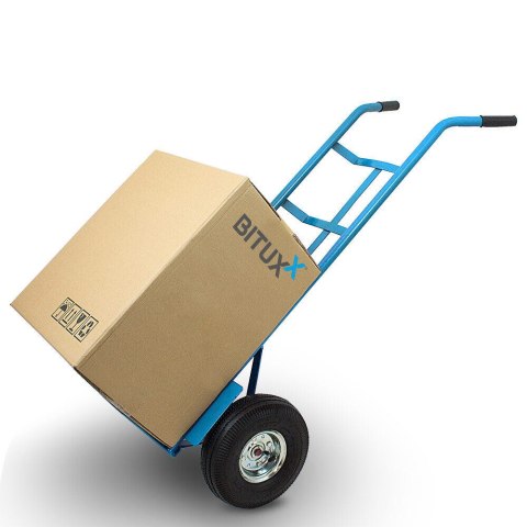 Wózek ręczny magazynowy transportowy 200kg opony pneumatyczne wytrzymały Wózek ręczny magazynowy transportowy 200kg opony pneumatyczne wytrzymały