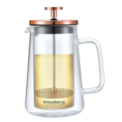 ZAPARZACZ TŁOKOWY DO KAWY/HERBATY TERMICZNY 350ml KLAUSBERG KB-7723 ZAPARZACZ TŁOKOWY DO KAWY/HERBATY TERMICZNY 350ml KLAUSBERG KB-7723