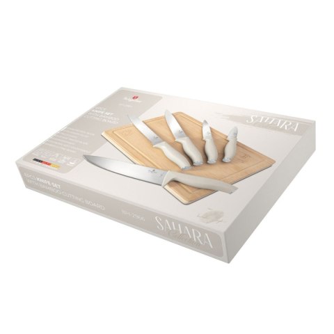 ZESTAW 5 NOŻY KUCHENNYCH Z DESKĄ BERLINGER HAUS BH-2966 SAHARA ZESTAW 5 NOŻY KUCHENNYCH Z DESKĄ BERLINGER HAUS BH-2966 SAHARA