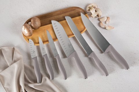 ZESTAW 6 NOŻY KUCHENNYCH BERLINGER HAUS BH-2953 TAUPE ZESTAW 6 NOŻY KUCHENNYCH BERLINGER HAUS BH-2953 TAUPE