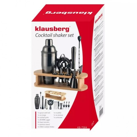 ZESTAW BARMAŃSKI 16 ELEMENTÓW KLAUSBERG KB-7584 ZESTAW BARMAŃSKI 16 ELEMENTÓW KLAUSBERG KB-7584