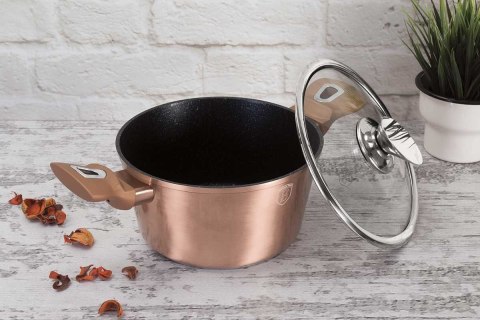 ZESTAW GARNKÓW GRANITOWYCH BERLINGER HAUS BH-7058 ROSE GOLD 13 ELEM. ZESTAW GARNKÓW GRANITOWYCH BERLINGER HAUS BH-7058 ROSE GOLD 13 ELEM.