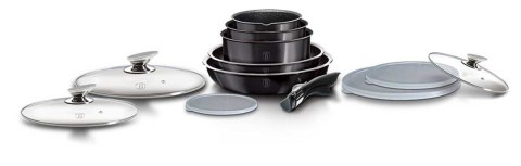 Zestaw garnków Click&Cook Berlinger Haus BH-6910 CARBON PRO Zestaw garnków Click&Cook Berlinger Haus BH-6910 CARBON PRO