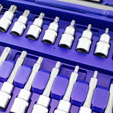 ZESTAW KLUCZY NASADOWYCH WEWNĘTRZNYCH, TORX NASADKI 88 ELEMENTÓW ZESTAW KLUCZY NASADOWYCH WEWNĘTRZNYCH, TORX NASADKI 88 ELEMENTÓW