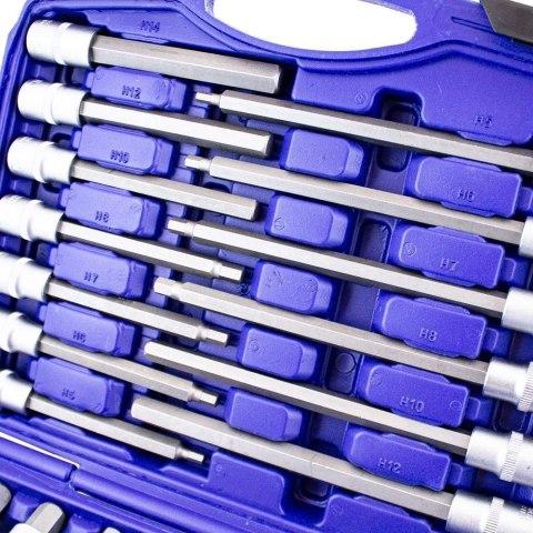 ZESTAW KLUCZY NASADOWYCH WEWNĘTRZNYCH, TORX NASADKI 88 ELEMENTÓW ZESTAW KLUCZY NASADOWYCH WEWNĘTRZNYCH, TORX NASADKI 88 ELEMENTÓW