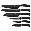 ZESTAW NOŻY BERLINGER HAUS BH-2383 BLACK SILVER