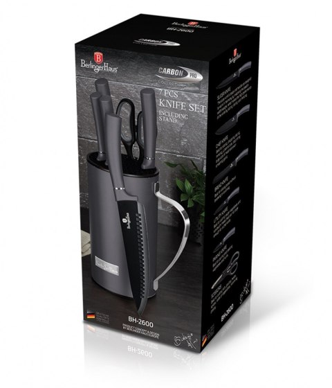 ZESTAW NOŻY BERLINGER HAUS BH-2600 W STOJAKU ZESTAW NOŻY BERLINGER HAUS BH-2600 W STOJAKU
