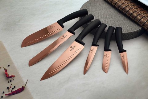ZESTAW NOŻY KUCHENNYCH BERLINGER HAUS BH-2648 ROSE GOLD ZESTAW NOŻY KUCHENNYCH BERLINGER HAUS BH-2648 ROSE GOLD