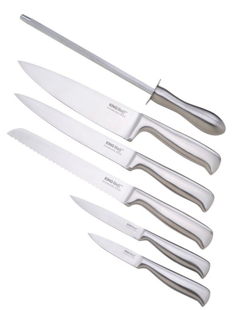 ZESTAW NOŻY KUCHENNYCH W BLOKU KINGHOFF KH-1154 ZESTAW NOŻY KUCHENNYCH W BLOKU KINGHOFF KH-1154