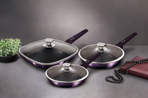 ZESTAW PATELNI BERLINGER HAUS BH-7107 PURPLE ZESTAW PATELNI BERLINGER HAUS BH-7107 PURPLE