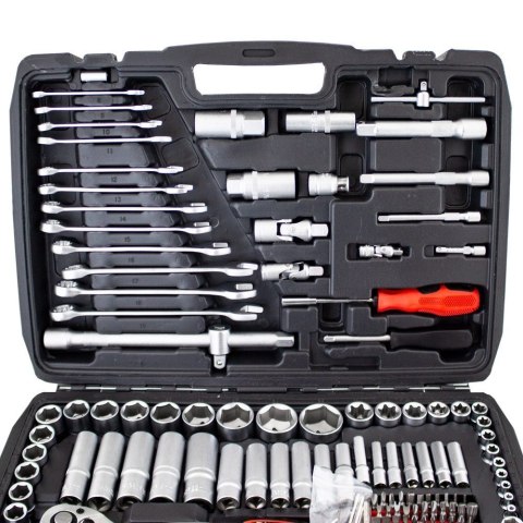 Zestaw narzędzi podręczny w walizce 215 elementów Klucze TORX + Grzechotki Zestaw narzędzi podręczny w walizce 215 elementów Klucze TORX + Grzechotki