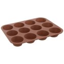 FORMA SILIKONOWA DO PIECZENIA MUFFINEK NA MUFFINKI BABECZKI 12 SZTUK 32,5X25 CM
