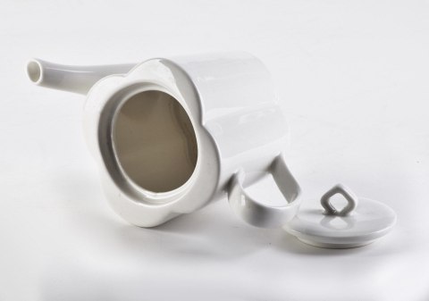 PORCELANOWY DZBANEK 410ML 11 X 19 X H 10,5 CM PORCELANOWY DZBANEK 410ML 11 X 19 X H 10,5 CM
