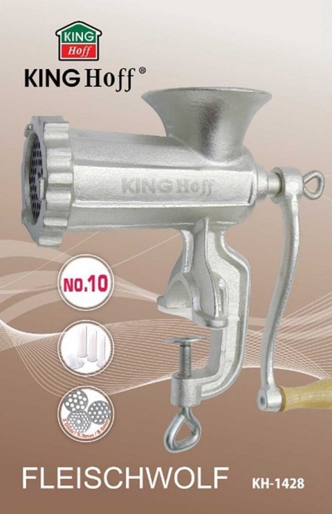ŻELIWNA MASZYNKA #10 DO MIELENIA MIĘSA KINGHOFF KH-1428 ŻELIWNA MASZYNKA #10 DO MIELENIA MIĘSA KINGHOFF KH-1428