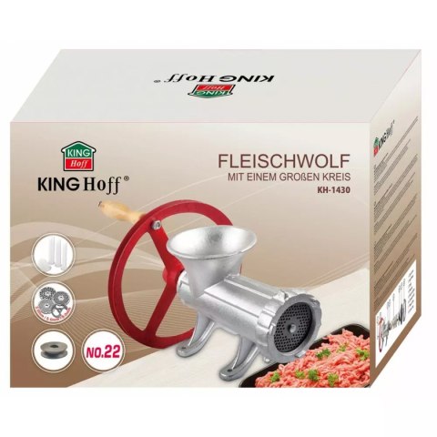 ŻELIWNA MASZYNKA #22 DO MIELENIA MIĘSA KINGHOFF KH-1430 ŻELIWNA MASZYNKA #22 DO MIELENIA MIĘSA KINGHOFF KH-1430