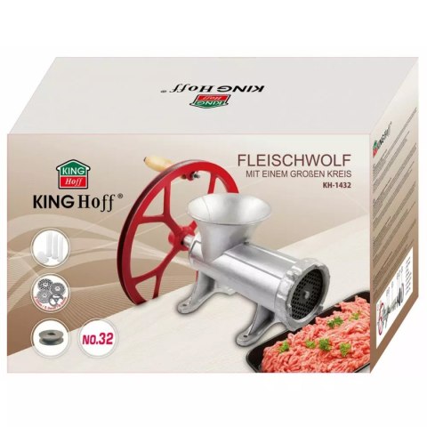 ŻELIWNA MASZYNKA #32 DO MIELENIA MIĘSA KINGHOFF KH-1432 ŻELIWNA MASZYNKA #32 DO MIELENIA MIĘSA KINGHOFF KH-1432