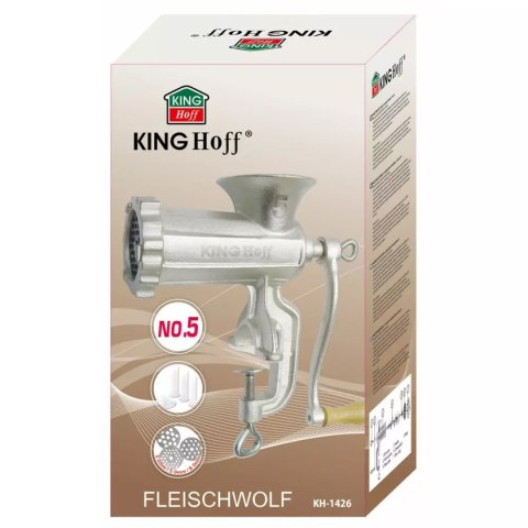ŻELIWNA MASZYNKA #5 DO MIELENIA MIĘSA KINGHOFF KH-1426 ŻELIWNA MASZYNKA #5 DO MIELENIA MIĘSA KINGHOFF KH-1426