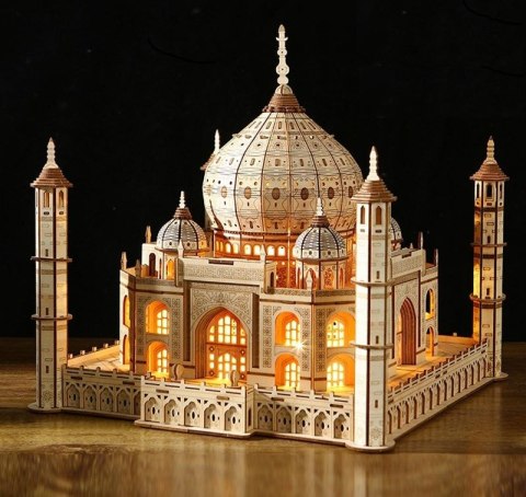 DREWNIANE PUZZLE 3D XXL TADŻ MAHAL LEGENDARNA ŚWIĄTYNIA MIŁOŚCI DREWNIANE PUZZLE 3D XXL TADŻ MAHAL LEGENDARNA ŚWIĄTYNIA MIŁOŚCI