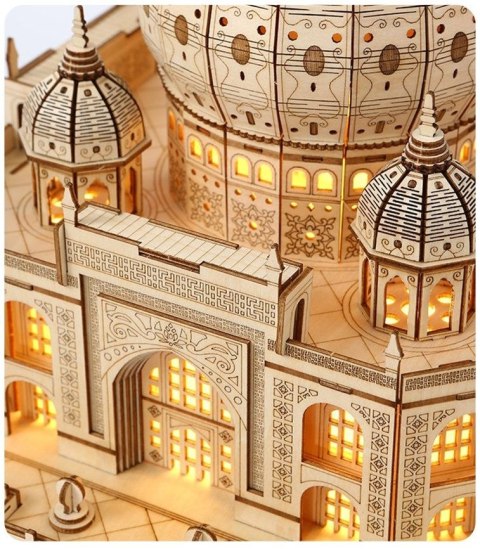 DREWNIANE PUZZLE 3D XXL TADŻ MAHAL LEGENDARNA ŚWIĄTYNIA MIŁOŚCI DREWNIANE PUZZLE 3D XXL TADŻ MAHAL LEGENDARNA ŚWIĄTYNIA MIŁOŚCI