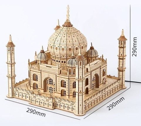 DREWNIANE PUZZLE 3D XXL TADŻ MAHAL LEGENDARNA ŚWIĄTYNIA MIŁOŚCI DREWNIANE PUZZLE 3D XXL TADŻ MAHAL LEGENDARNA ŚWIĄTYNIA MIŁOŚCI