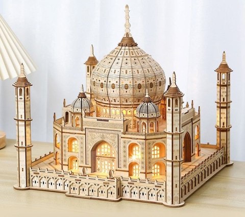 DREWNIANE PUZZLE 3D XXL TADŻ MAHAL LEGENDARNA ŚWIĄTYNIA MIŁOŚCI DREWNIANE PUZZLE 3D XXL TADŻ MAHAL LEGENDARNA ŚWIĄTYNIA MIŁOŚCI