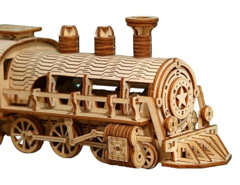 DREWNIANE PUZZLE PRZESTRZENNE 3D - POCIĄG DIY 12+ ROZWIJA KONCENTRACJĘ DREWNIANE PUZZLE PRZESTRZENNE 3D - POCIĄG DIY 12+ ROZWIJA KONCENTRACJĘ